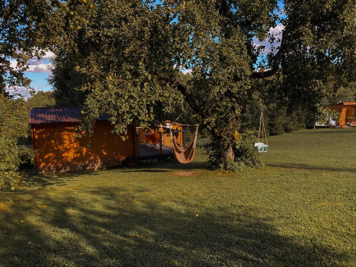 Krāslava Starp Debesim Un Zemiゲストハウス エクステリア 写真